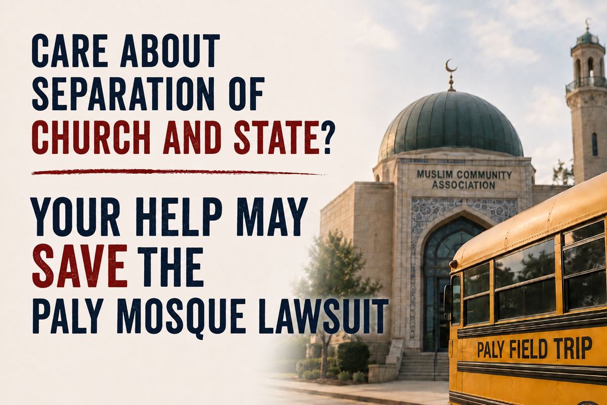 Your Help May Save the Paly Mosque Lawsuit