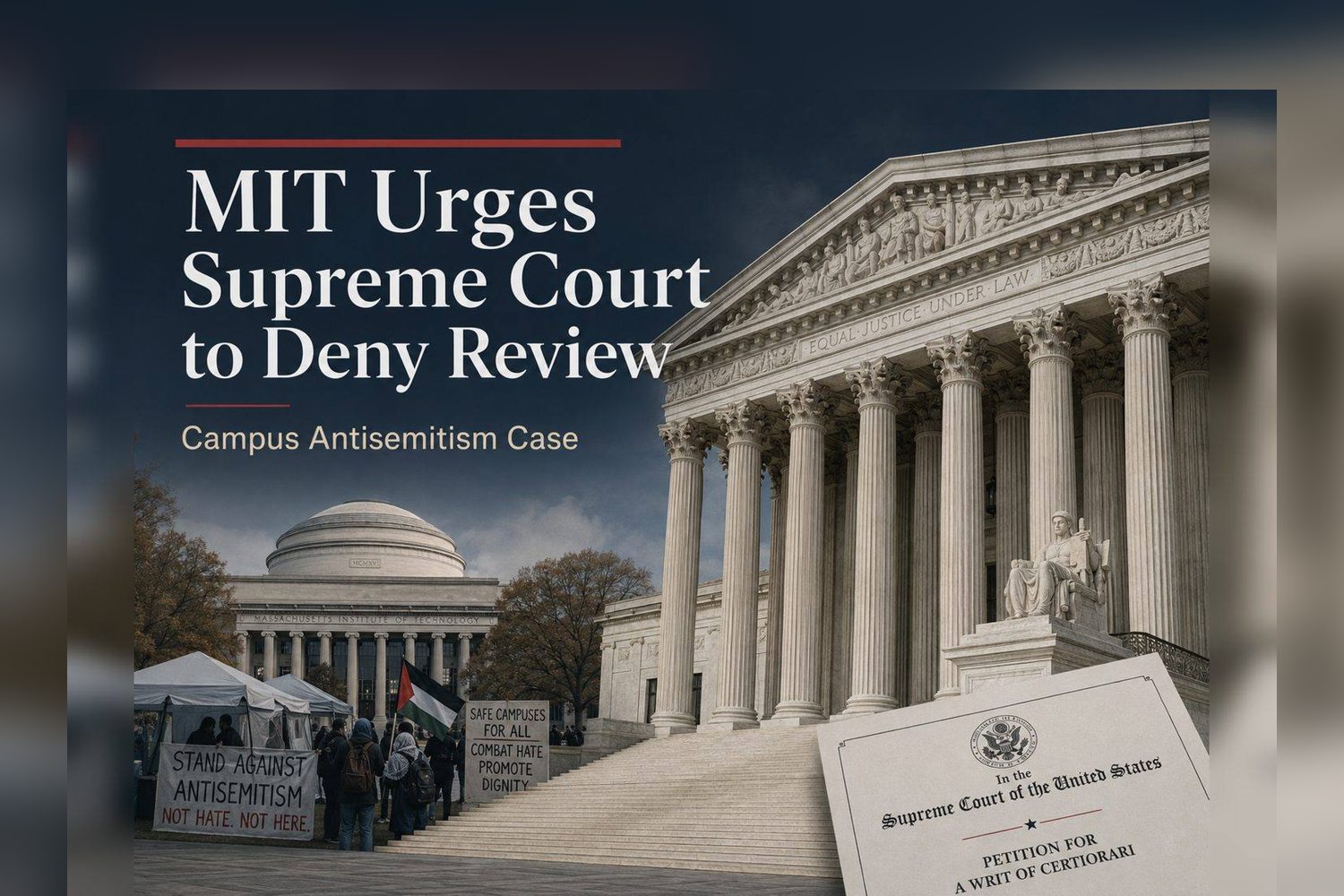 MIT Urges Supreme Court to Deny Review in Campus Antisemitism Case