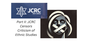 JCRC Censors Jewish Moms’ Feelings on Ethnic Studies